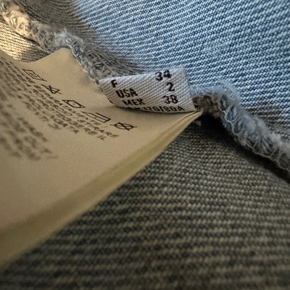 Pinko Double Breasted Denim “Jane 1” Blazer - Picture 9 of 9